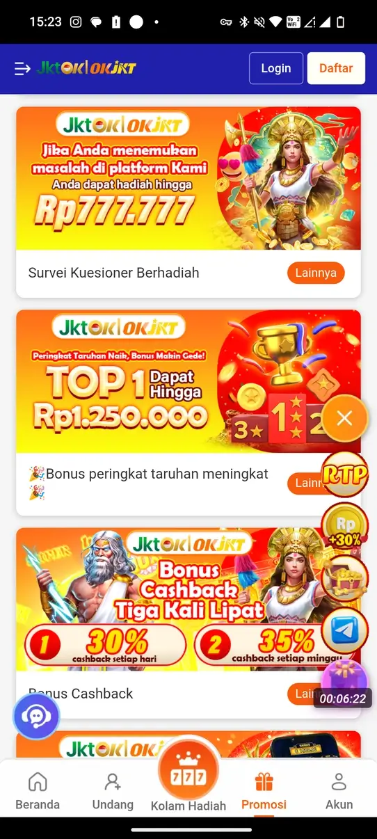OKJKT APK casino live